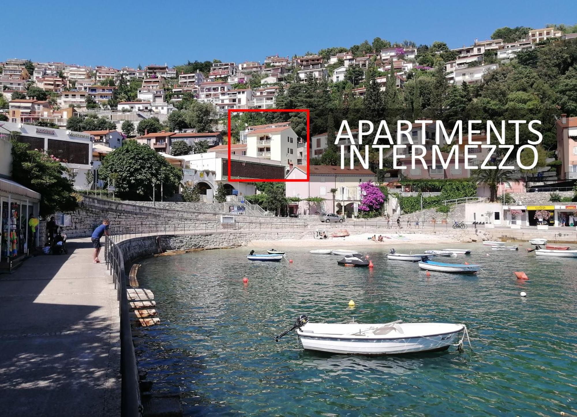Apartment Lucille In Center Of Rabac Bagian luar foto